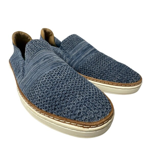 UGG Sammy Knit Slip-on Sneakers Womens 10 Heather Blue Comfort Loafers 1092779 - Picture 8 of 15
